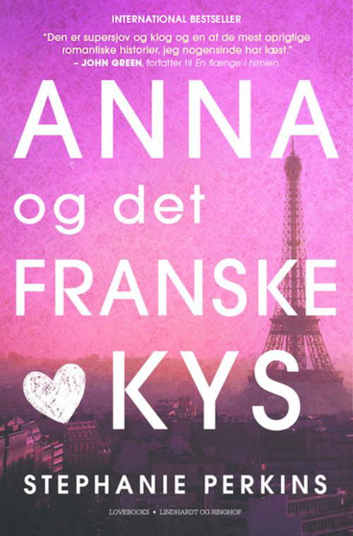 Cover for Stephanie Perkins · Anna og det franske kys (Hæftet bog) [1. udgave] (2015)