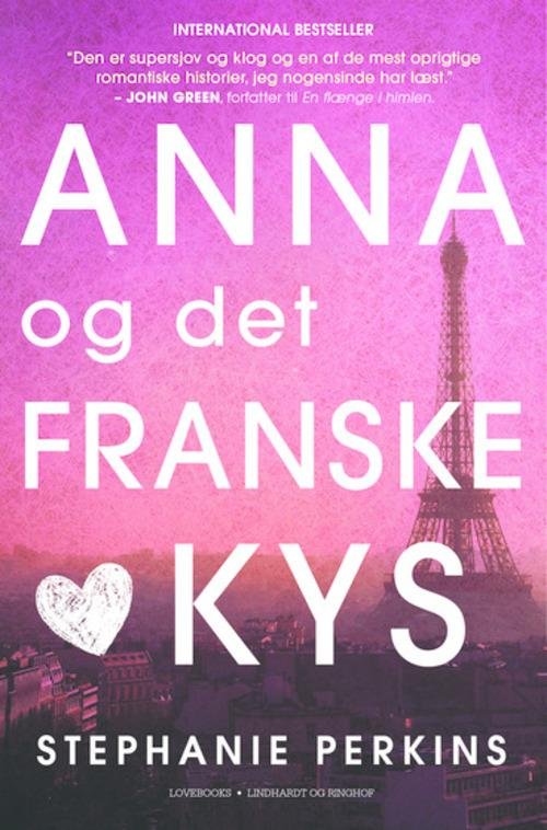 Cover for Stephanie Perkins · Anna og det franske kys (Sewn Spine Book) [1st edition] (2015)