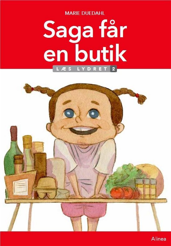 Cover for Marie Duedahl · Læs lydret: Saga får en butik, Læs Lydret 2 (Gebundesens Buch) [1. Ausgabe] (2020)