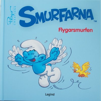 Cover for Peyo · Smurfarna - Flygarsmurfen (Inbunden Bok) (2018)