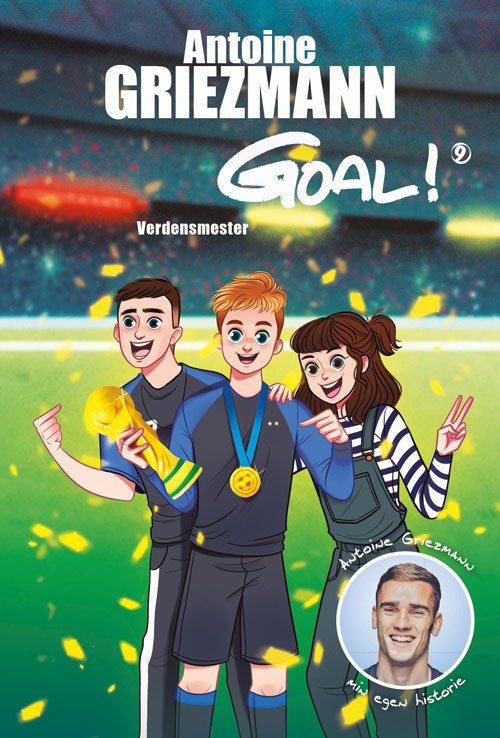 Cover for Antoine Griezmann · Goal 9 (Hardcover Book) [1. Painos] (2024)