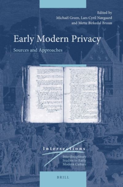Cover for Michael Green · Early Modern Privacy (Inbunden Bok) (2021)