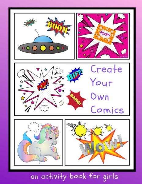 Cover for Kidzcreate Books · Create Your Own Comics (Paperback Book) (2020)