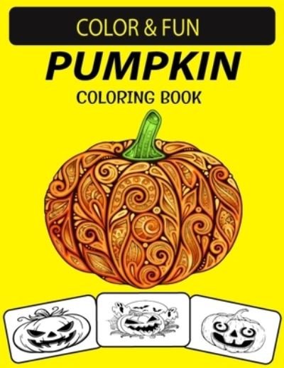Cover for Black Rose Press House · Pumpkin Coloring Book (Taschenbuch) (2020)