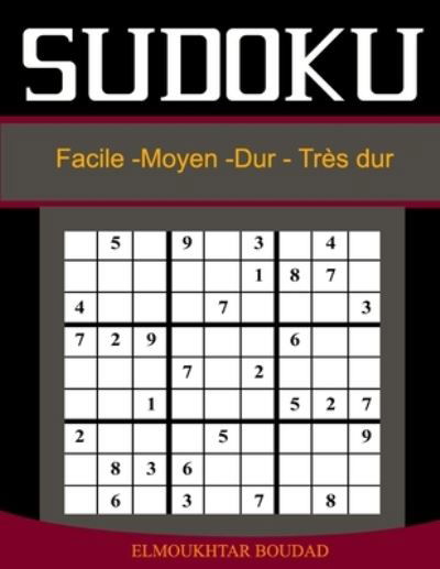 Cover for Elmoukhtar Boudad · Sudoku (Paperback Book) (2021)
