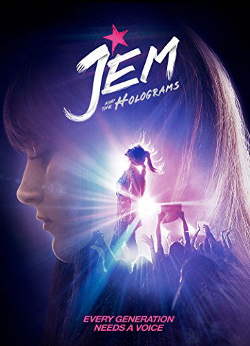 Cover for Jem &amp; the Holograms (DVD) (2016)