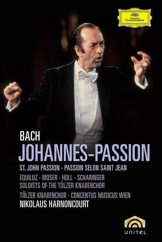 Cover for Harnoncourt Nikolaus / Concent · Bach: St. John Passion (DVD) [Widescreen edition] (2007)