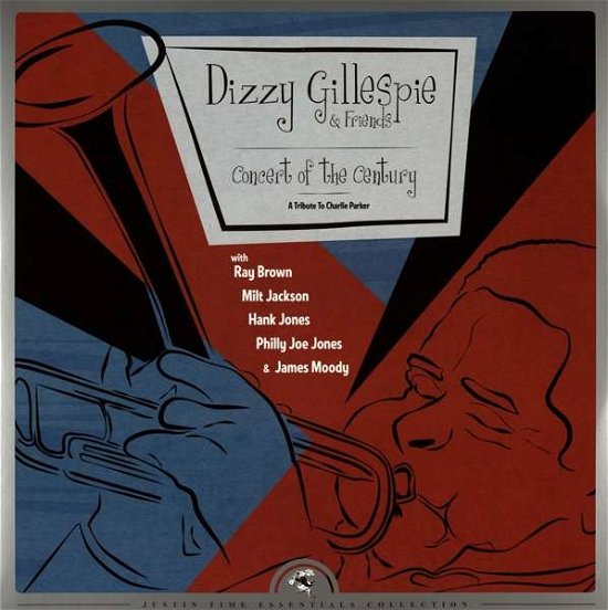 Cover for Gillespie, Dizzy &amp; Friends · Concert Of The Century - A Tribute To Charlie Parker (LP) [Standard edition] (2016)