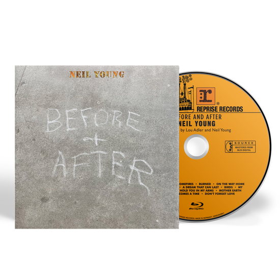 Cover for Neil Young · Before And After (Blu-ray Audio) (2023)