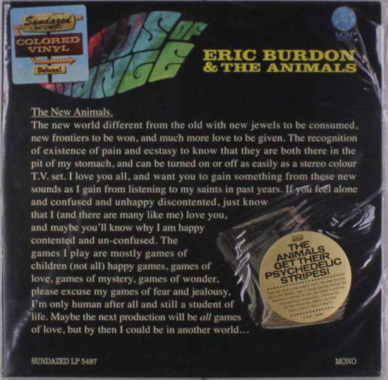 Winds Of Change - Burdon, Eric & Animals - Música - SUNDAZED MUSIC INC. - 0090771404916 - 21 de setembro de 2018