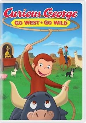 Cover for Curious George: Go West Go Wild (DVD) (2020)