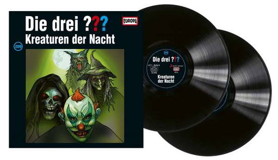 Cover for Die Drei ??? · 209/kreaturen Der Nacht (VINYL) [Limited edition] (2021)