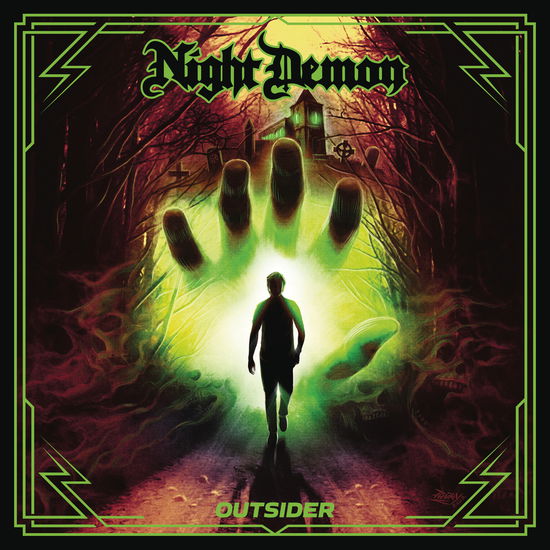 Cover for Night Demon · Outsider (LP) [Limited edition] (2023)