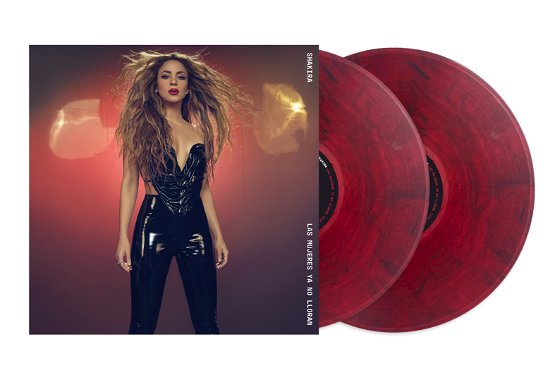 Cover for Shakira · Las Mujeres Ya No Lloran (LP) [Limited Ruby Red Vinyl edition] (2024)