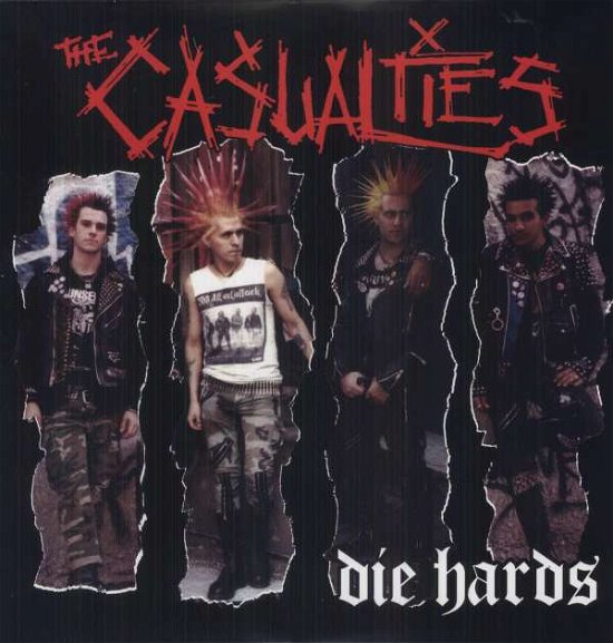 Cover for Casualties · Die Hards (LP) [Coloured edition] (2001)