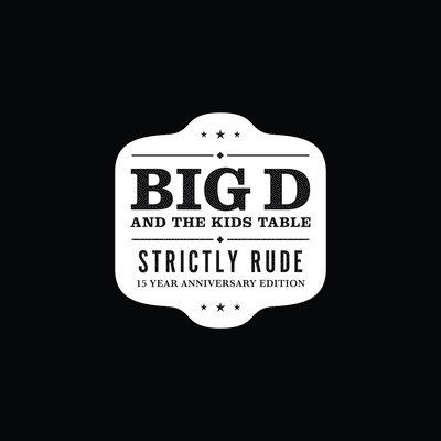 Cover for Big D &amp; The Kids Table · Strictly Rude (LP) [Limited edition] (2023)