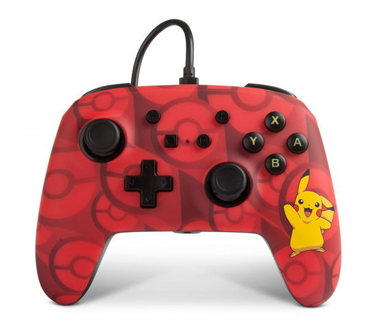 Cover for Power A · Power A - Wired Controller Pokemon Pikachu Red For (PS4) (2019)