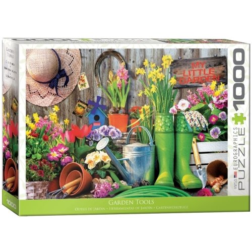 Cover for Puslespil Garden Tools · Puslespil Garden Tools - 1000 brikker, 48*68cm (Jigsaw Puzzle) (2022)