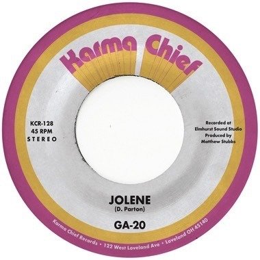 Cover for Ga-20 · Jolene / Still As the Night - Brown (7&quot;) [Coloured edition] (2023)