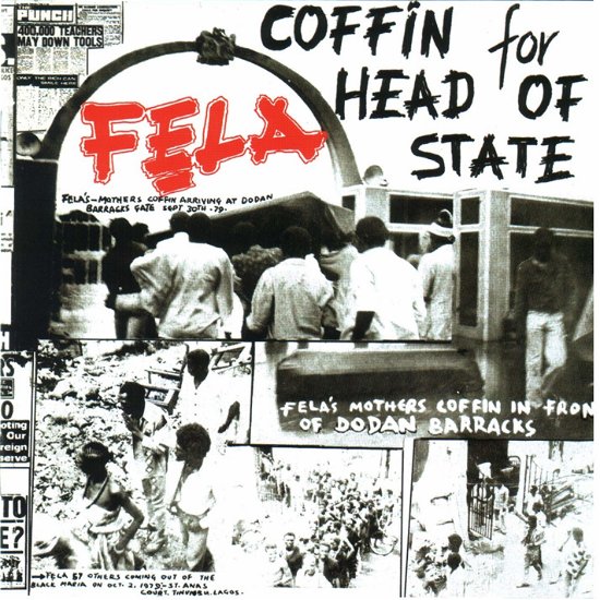 Cover for Fela Kuti · Coffin For Head Of State (LP) (2019)