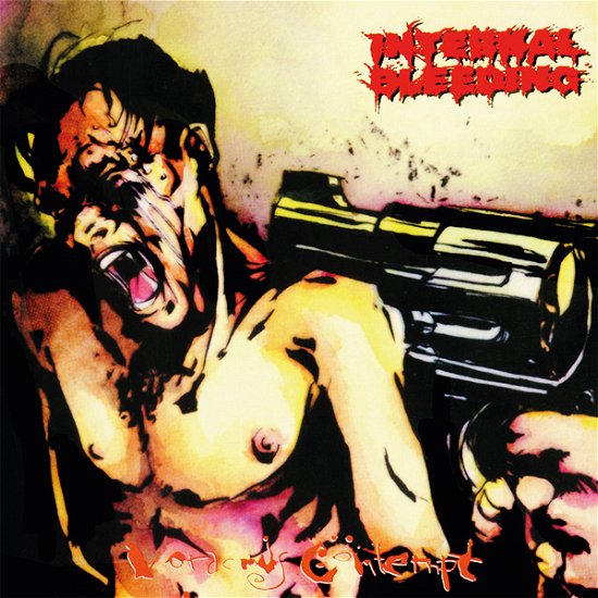Cover for Internal Bleeding · Voracious Contempt (Red Vinyl) (LP) (2023)