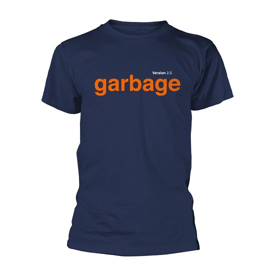 Cover for Garbage · Version 2.0 (T-shirt) [size XXL] [Blue edition] (2018)