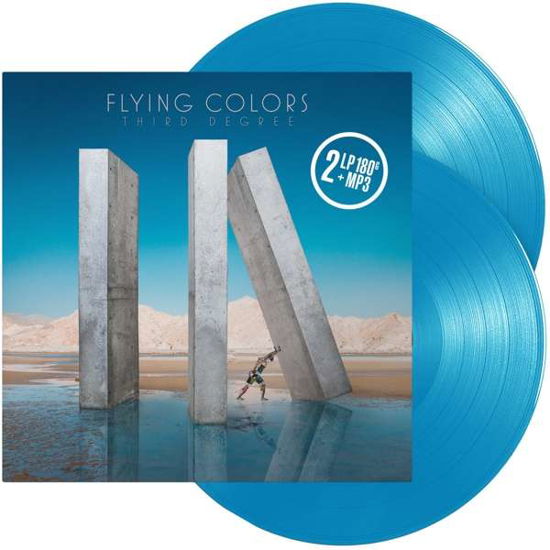 Cover for Flying Colors · Third Degree - Light Blue Vinyl (LP) [Coloured edition] (2019)