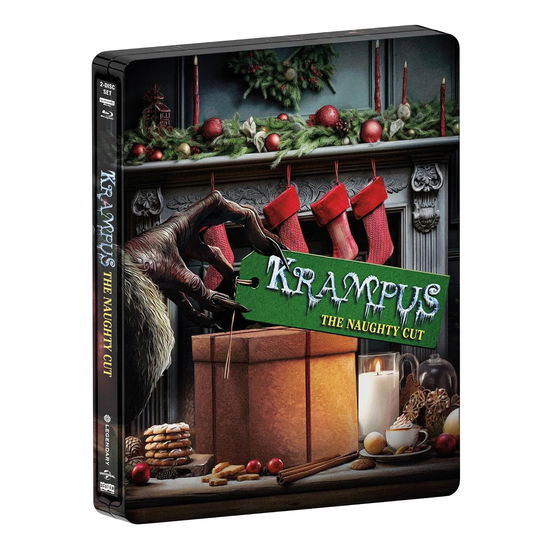 Cover for 4k Ultra Hd · Krampus: the Naughty Cut (Limited Edition Steelbook) (4K Ultra HD) [Steelbook edition] (2024)