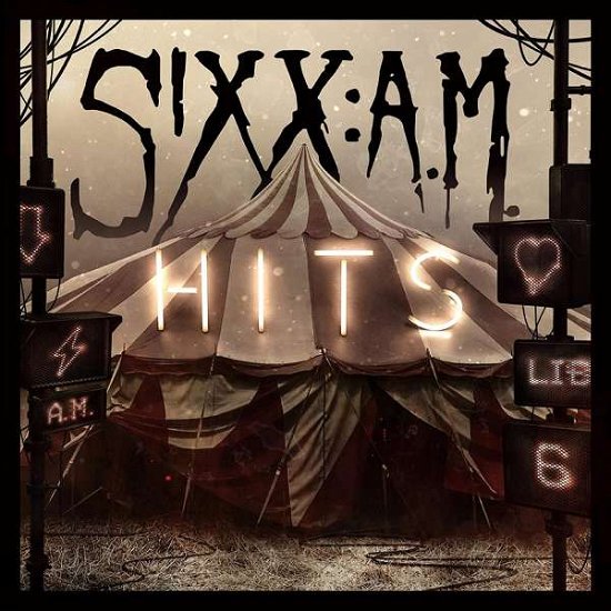 Cover for Sixx: A.M. · Hits (Red) (LP) (2022)