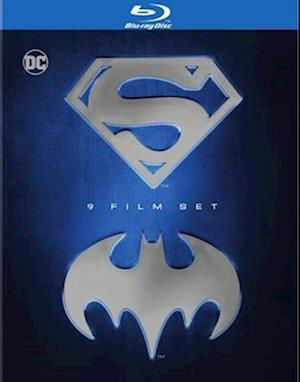 Cover for Batman &amp; Superman 9-film Set (Blu-ray) (2017)