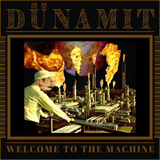 Cover for Dünamit · Welcome to the Machine (LP) (2024)