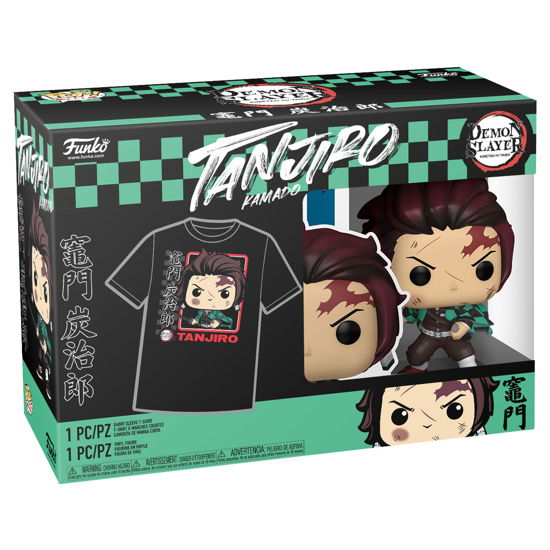 DEMON SLAYER - POP NÂ° 874 - Tanjiro SE + T-shirt - Demon Slayer - Merchandise - Funko - 0889698624916 - 