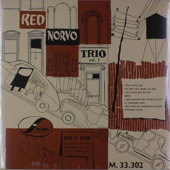 Cover for Red Norvo Trio · Men at Work Vol. 1 (LP) [33 LP edition] (2022)