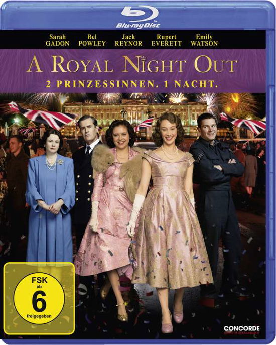 Cover for Gadon,sarah / Powley,bel · A Royal Night Out-2 Prinzessinnen.1 N (Blu-ray) (2016)