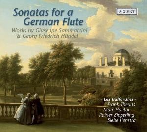 Cover for Sammartini / Handel / Theuns / Hantai / Henstra · Sonatas for a German Flute (CD) (2010)