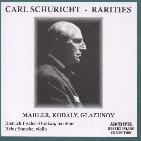 Cover for Mahler / Fischer-dieskau / Schuricht / Kodaly · Lieder Eines Fahrenden Gesellen (CD) (2007)