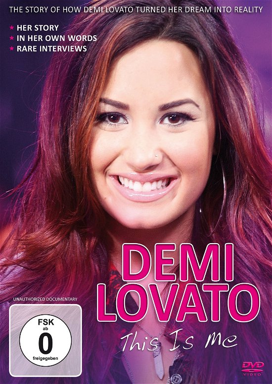 Cover for Demi Lovato · This is Me Documentary (DVD) (2015)