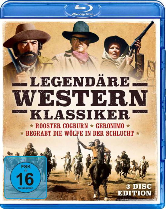 Legendäre Western-klassiker - Wayne,john / Hepburn,katharine / Connors,chuck/+ - Elokuva -  - 4250148718916 - perjantai 30. lokakuuta 2020