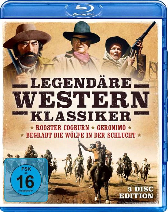 Cover for Wayne,john / Hepburn,katharine / Connors,chuck/+ · Legendäre Western-klassiker (Blu-ray) (2020)