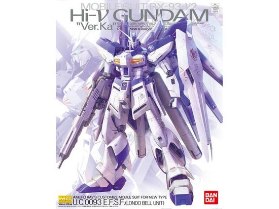 Cover for P.Derive · GUNDAM - MG 1/100 RX-93-v2 Hi-vGundam Vers. Ka - M (Leketøy) (2020)