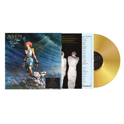 Cover for Toyah · Anthem (Gold Vinyl) (LP) [Remastered, Limited edition] (2022)
