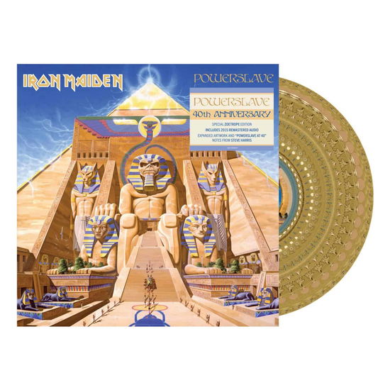 Iron Maiden · Powerslave (40th Anniversary) (LP) [Limited EU Zoetrope edition] (2024)