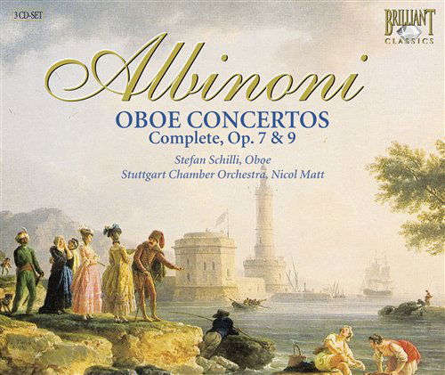 Stefan Schilli Oboe - Albinoni - Complete Oboeconcerto - Musiikki - BRILLIANT CLASSICS - 5028421927916 - maanantai 20. lokakuuta 2008