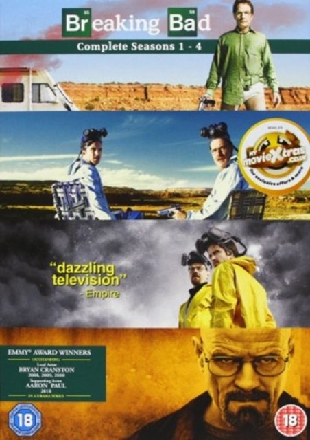 Cover for Breaking Bad - Season 1-4 (DVD) (2012)