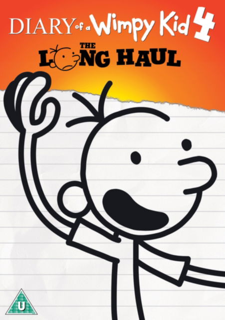 Cover for Diary of a Wimpy Kid 4 - the L · Diary Of A Wimpy Kid: The Long Haul (2017) - Family Icons (DVD) (2019)