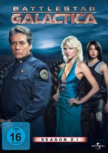 Battlestar Galactica - Season 2.1  [3 DVDs] - Edward James Olmos,mary Mcdonnell,jamie Bamber - Film - UNIVERSAL PICTURES - 5050582896916 - 9. maj 2007