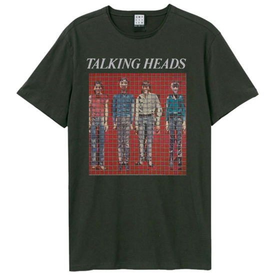 Talking Heads Buildings And Food Amplified Vintage Charcoal Xx Large T Shirt - Talking Heads - Mercancía - AMPLIFIED - 5054488868916 - 