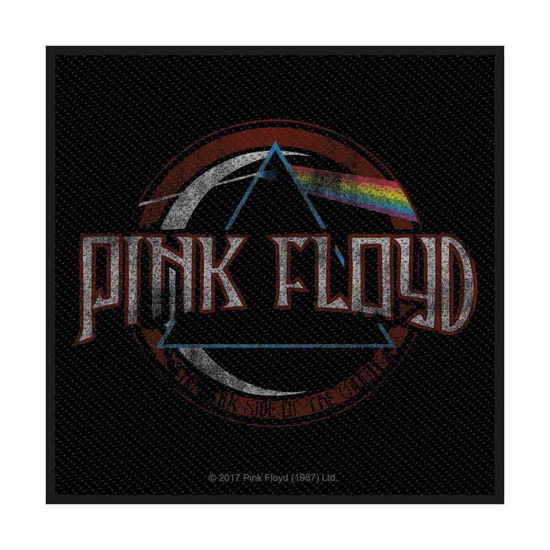 Pink Floyd Standard Woven Patch: Distressed Dark Side of the Moon - Pink Floyd - Merchandise - PHD - 5055339776916 - 19. August 2019