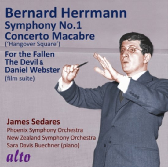 Cover for James Sedares · Bernard Herrmann Symphony No 1 Suite (CD) (2023)