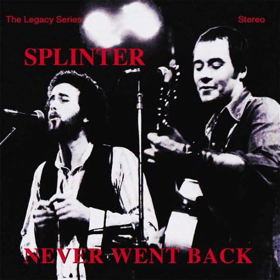 Cover for Splinter · Never Went Back (CD) (2020)